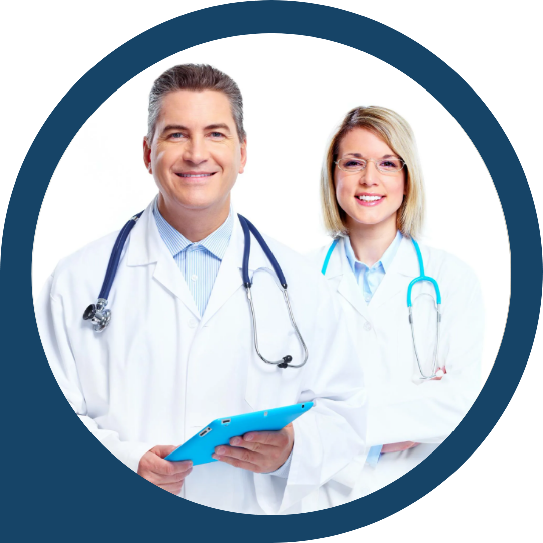 Dois médicos cardiologistas